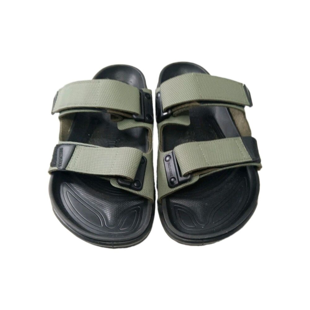 Birkenstock Atacama Futura Khaki Birko Flor Microfiber Sandal Women Sz 10 EU 41